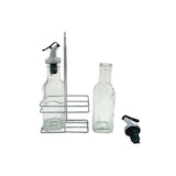 thumbnail of METRO PROFESSIONAL menage olie- en azijndispenser, roestvrij staal/glas, 5.5 x 11 x 22.7 cm, 180 ml