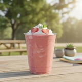 thumbnail of 500 rPET Clear Cup, Smoothie Becher 450ml (16oz), Ø 95mm