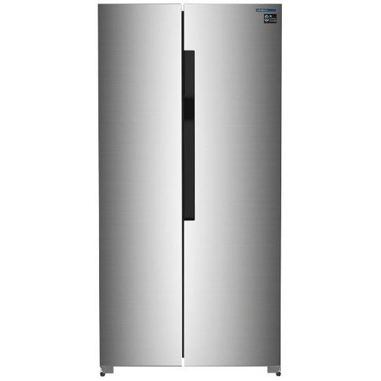 INFINITON Frigorifico Americano SBS-456A78WEG, 410 l, 177 cm, No Frost Total, Inverter, E, Inox