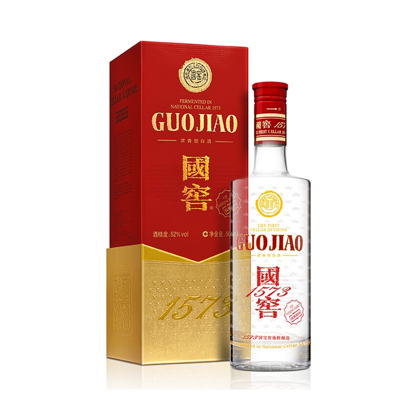 Baijiu (Eau-de-vie Chinoise) - Guojiao 1573 52° 500ml