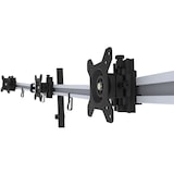 thumbnail of HFTEK® Monitorhalterung für 3 Bildschirme (MP230C-N)