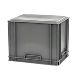 thumbnail of GILAC Bac 400 x 300 - couvercle solidaire - Gris G121002