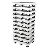 thumbnail of GILAC Socle rouleur 6 roues - axe acier - - L - Gris G170324