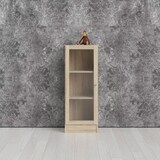 thumbnail of Base Regal 1 Glastür Eiche Struktur Dekor.