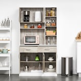 thumbnail of HOMCOM Mobile Buffet Dispensa Cucina, Ante Cassetti Vani Aperti