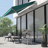 thumbnail of Toldo Manual Plegable de Aluminio con Manivela Terraza Balcón 395x245 cm Verde