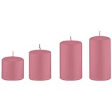 thumbnail of 4er Set Adventskerzen abgestuft Antique Pink Ø 6 cm (Höhen 6, 8, 10 und 12 cm)