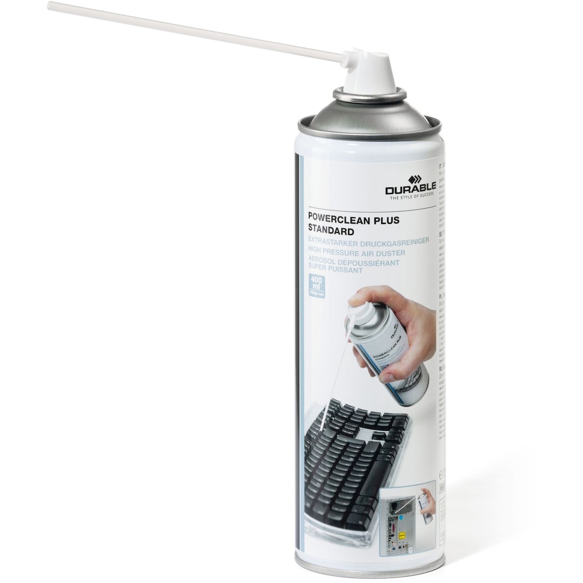 Druckgasreiniger Powerclean Standard 400ml Packung mit 6 Stück