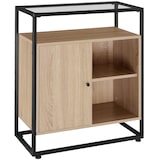 thumbnail of Kommode Conventry 70x38x80,5cm - Industrial Holz hell, Eiche Sonoma