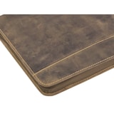 thumbnail of Greenburry Schreibmappe Leder braun antik Konferenzmappe Orgamappe mit Reißverschluss Vintage 1721A-25