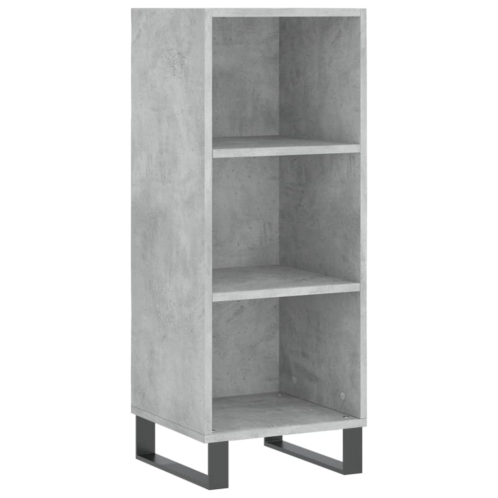 Helloshop26 - Buffet Sideboard Kommode Schrank Aufbewahrungseinheit Organizer für Küche Wohnzimmer Lounge 34,5 x 32,5 x 90 cm 02_0031869