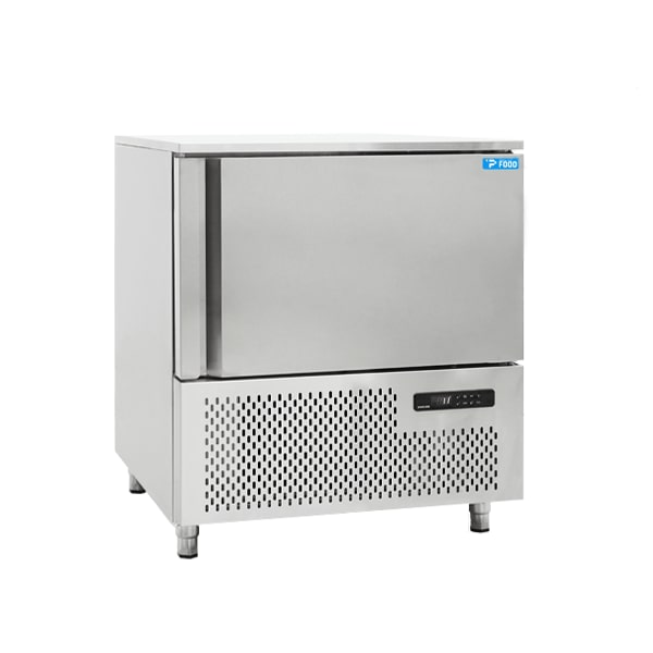 Abbattitore di temperature per 5 teglie GN 1/1 (15 kg +90° > +3° | 10 kg +90° > -18°)