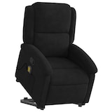 thumbnail of vidaXL Massagesessel mit Aufstehhilfe Schwarz Samt