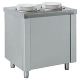 thumbnail of Mobile distributore per il self-service 2 pozzetti caldi 45+45 piatti - 800x700x850 mm - 960 W 230/1V - 10699010 Eurast