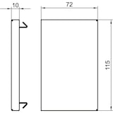 thumbnail of OBO Bettermann Endstück GS-E70110FS 6277073