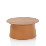 thumbnail of AQA Design Tavolino in polipropilene e mdf MARUS-B senape cm. L.70 P.70 H.32,5 MP02370