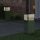 thumbnail of vidaXL Solar LED Weg Licht 2 pcs Galvanisiert Galvanisiert