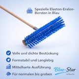 thumbnail of Blue-Star Besen 60 cm Breit mit blauen Borsten und stabilem Stiel Holzstiel 160 cm Lang Straßenbesen für Außen Garten Haus usw.