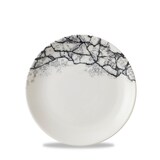 thumbnail of Churchill Super Vitrified Kintsugi Accents Teller Flach Coup 16,5cm, 12 Stück Quartz Schwarz Rund