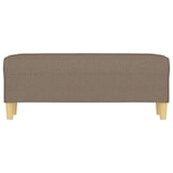 thumbnail of Helloshop26 - Bank/Sitzbank 100 x 35 x 41 cm taupefarbener Stoff 02_0010653