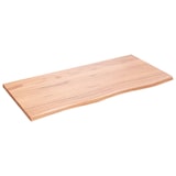 thumbnail of vidaXL Tischplatte Hellbraun 100x50x2 cm Massivholz Eiche Behandelt