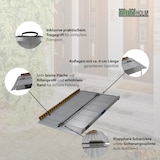 thumbnail of TRUTZHOLM Rollstuhlrampe klappbar Alu 122 cm Traglast 272 kg Auffahrrampe geriffelt