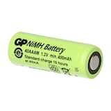 thumbnail of 4x GP Akku 2/3 AAA 1,2V / 400mAh GP40AAAM Micro NiMH Akku Höhe 29,7mm