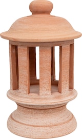thumbnail of Biscottini Lanterna decorativa per esterno 26x26x45 cm - Lanterna portacandele da giardino - Lanterna in terracotta da terra Made in Italy