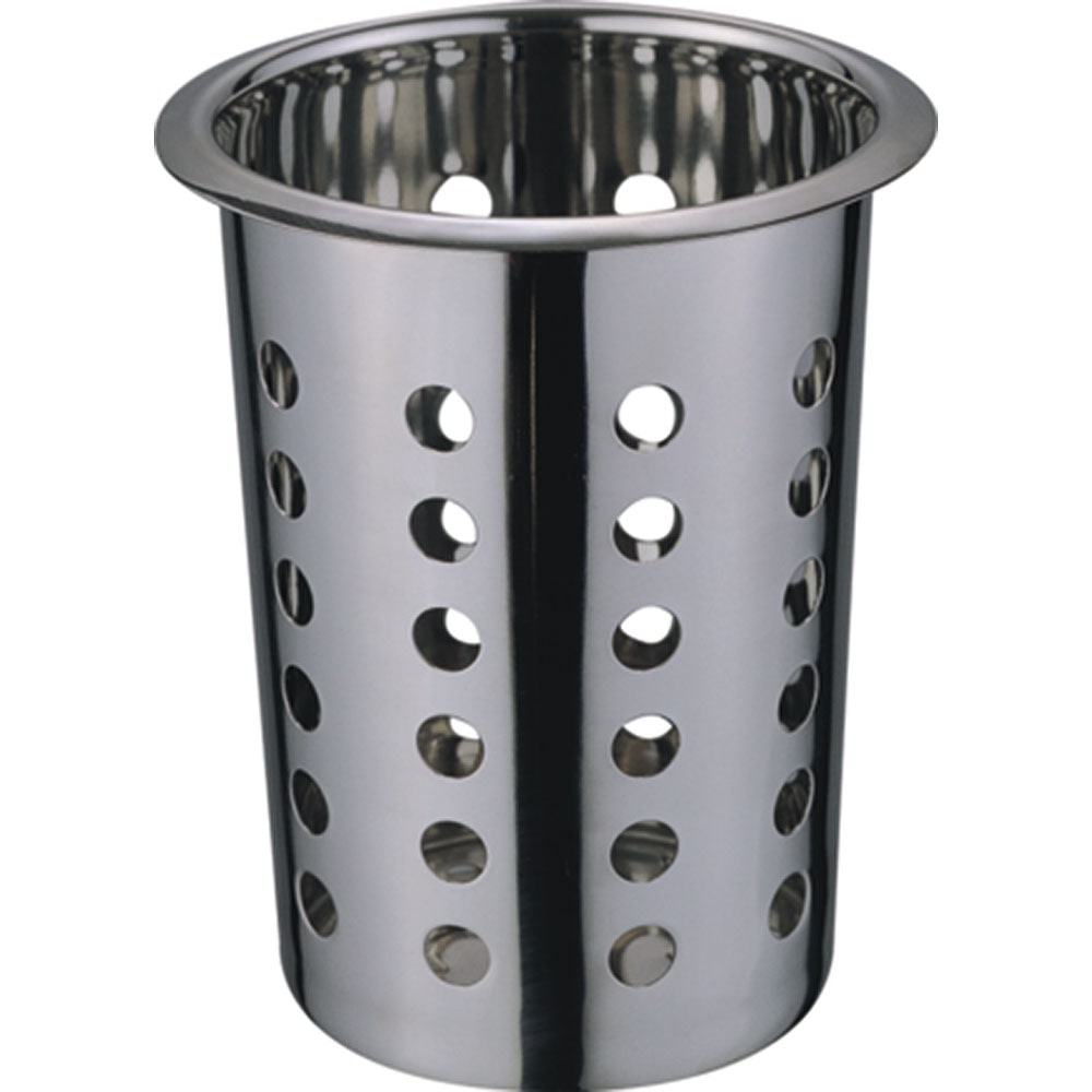 Stalgast Besteckköcher, Edelstahl, gelocht, spülmaschinengeeignet