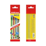 thumbnail of Kugelschreiber 0,26mm 4 Stück Farbmix Set - transparent - Kullis Stifte Kulischreiber Schreibstifte für Schule & Bürobedarf - Neo Original