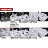 thumbnail of Helloshop26 - Abattants WC siège de toilette haut de gamme avec abaissement automatique plastique fast fix soft close 19_0000718