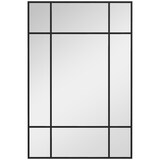 thumbnail of Espelho de Parede Retangular 90x60 cm com Moldura de Metal Espelho Decorativo para Sala Quarto Entrada Preto
