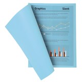 thumbnail of EXACOMPTA Paquet de 100 chemises SUPER 250 en carte 210 grammes coloris Bleu clair