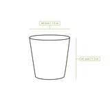 thumbnail of BIOZOYG Schnapsbecher aus Papier 200 Stück 20 ml weiß - Pappbecher Beschichtet Party Zubehör Einwegbecher Messen, Events, Verkostung
