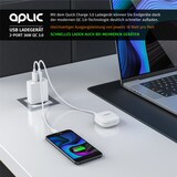 thumbnail of Aplic 2-Port Quick Charge USB Ladegerät 36 W / 6000 mA / Schnellladefunktion
