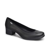 thumbnail of Zapato femenino tipo salón de piel micro D’COVER PLUS®, SALON NEGRO - Talla 38