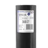 thumbnail of 30 Mitteldecken á 80cm x 80cm schwarz Vlies Airlaid perforiert