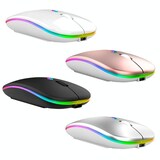 thumbnail of Souris Sans Fil Lumineuse 2400DPI 4 Boutons Ergonomique USB Bluetooth YONIS