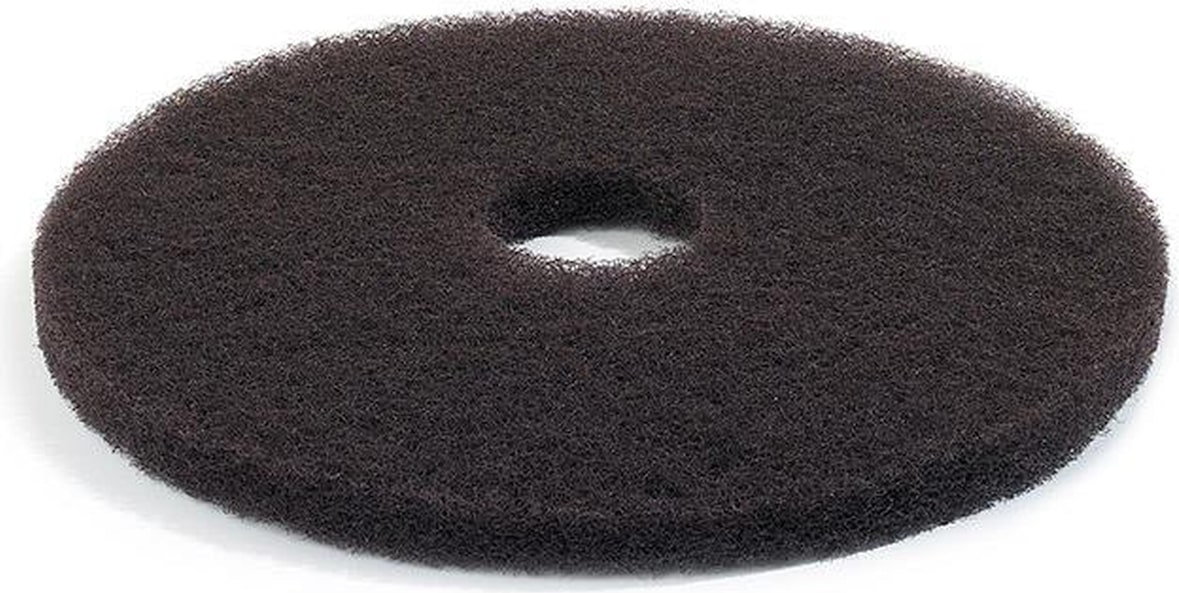 Super-Pads Janex Super - braun - 152 mm - 50 Pads f. Reinigungsmaschinen