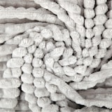 thumbnail of Kuscheldecke Jacquard Flanell - 130x170 cm - Hellgrau