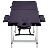 thumbnail of Helloshop26 - Klappbare 3-teilige Massageliege Edelstahl lila 02_0001828