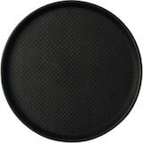 thumbnail of Tablett | Polystyrol | Schwarz | Rutschfest | Ø310mm