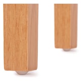 thumbnail of Silla de comedor Littau, silla de cocina, polipiel ~ blanco mate, patas claras