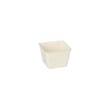 thumbnail of 50 Fingerfood - Schalen, Zuckerrohr "pure" eckig 50 ml 3,8 cm x 4,6 cm x 4,6 cm weiss