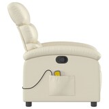 thumbnail of vidaXL Massagesessel mit Relaxfunktion, Kunstleder, Creme