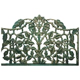 thumbnail of Panchina Liberty in ghisa finitura verde anticata L110xPR56xH86 cm