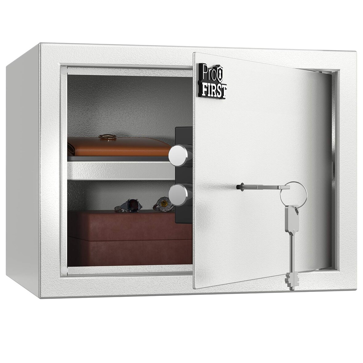 Profirst Möbeltresor Guardian 3 Doppelbarschloss Silber