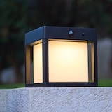 thumbnail of Lumisky Poste sensor de bolardo solar PILORO H15CM Aluminio Negro