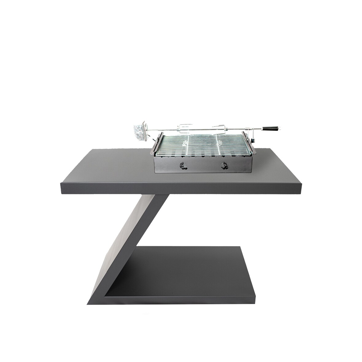 barbacoa de carbon prensa stove pr1501cg atenea giratoria