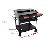 thumbnail of IMOR® Barbacoa de Carbón y Leña Mod XL MADRID V20